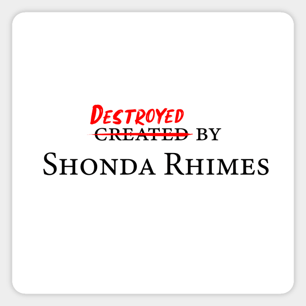 Shonda Rhimes Sticker by RafaRodrix